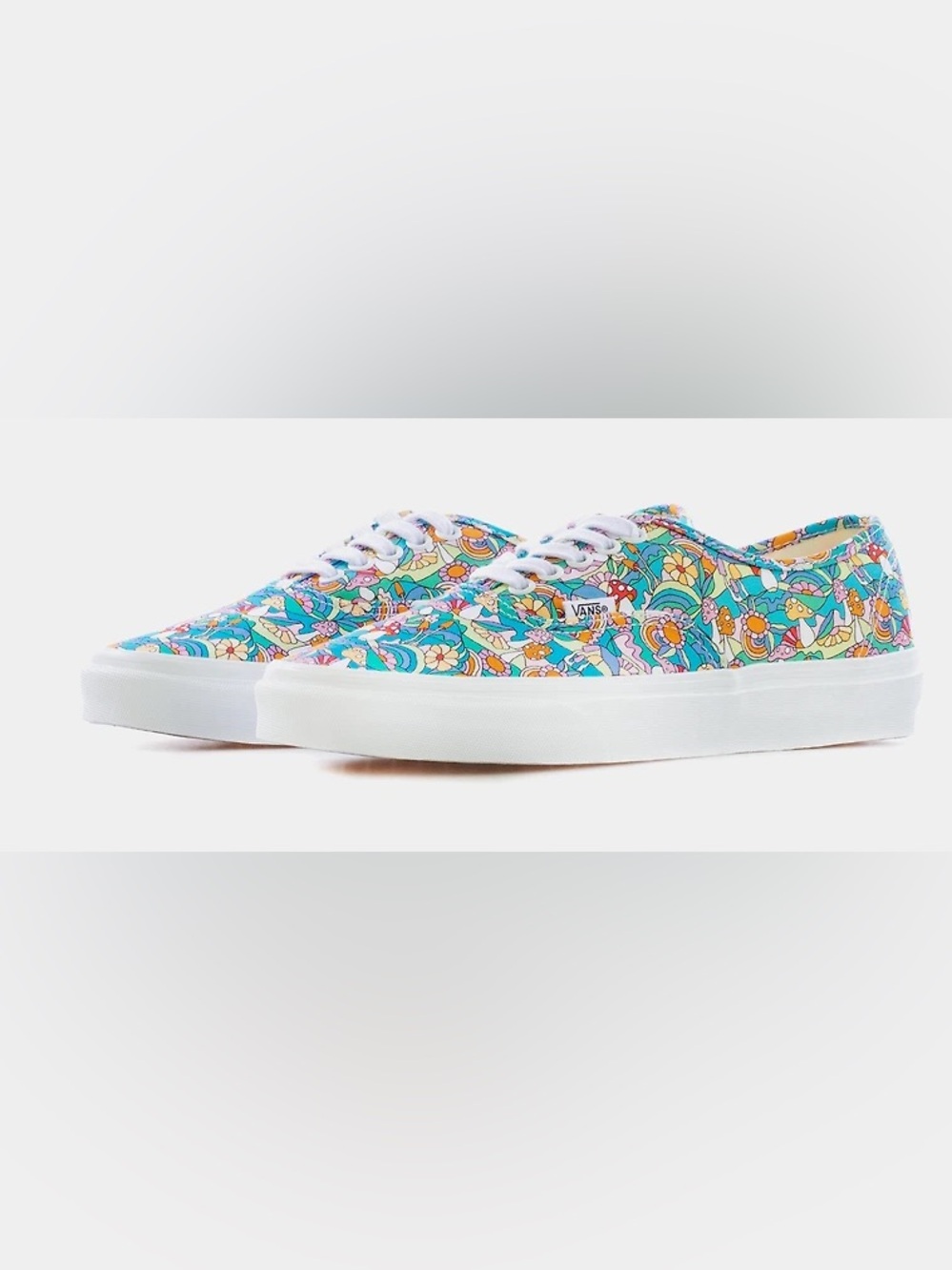 Vans Floral Mushroom Canvas Sneakers - Picture 2 of 5
